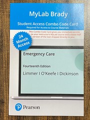 MyLab Brady for “Emergency Care” 14e•Print Combo•24mo (access card only,no book)