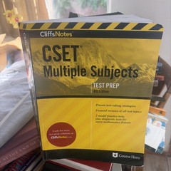 CliffsNotes CSET Multiple Subjects 4th Edition – Paperback