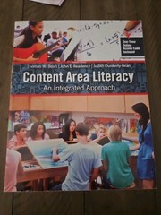 Content Area Literacy: an Integrated Approach with Acess Code