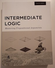Intermediate Logic Teacher Edition Homeschool Curriculum Book Canon Press Nance