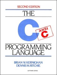 The C Programming Language by Brian Kernighan and Dennis Ritchie PB