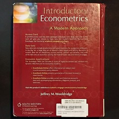 Introductory Econometrics 4th Ed Jeffrey Wooldridge Hardcover Cengage