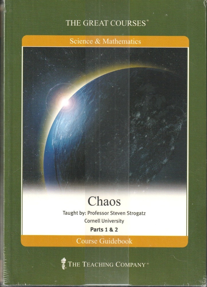 GREAT COURSES – Chaos by Professor Steven Strogatz (New)
