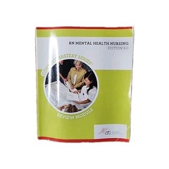 RN Mental Health Nursing Edition 9. 0 by Ascend Learning (2013, Trade Paperback)