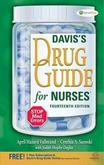 Davis’s Drug Guide for – Paperback, by April Hazard Vallerand – Very Good