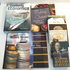 Notgrass Exploring Economics High School Curriculum with Literature Book Set