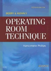 Berry & Kohn’s Operating Room Technique by PhD Phillips, Nancymarie, RN: Used