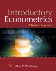 Introductory Econometrics: A Modern Approach by Jeffrey Wooldridge: Used