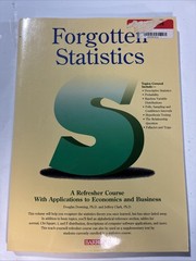 Forgotten Statistics by Douglas D. Downing and Jeffrey Clark (1996, Trade…