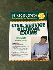 Civil Service Clerical Exam Barron’s Test Prep Book