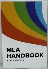 MLA Handbook Ninth Edition 2021 Paperback 9781603293518 Style Manual Guide