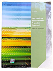 Introductory Econometrics: A Modern Approach by Jeffrey M Wooldridge College NIP