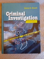Criminal Investigation by Steven G. Brandl, Second Edition