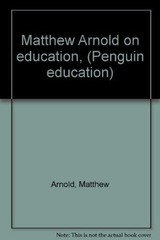 Matthew Arnold On Education by Arnold, Matthew Book The Fast Free Shipping