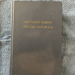 Merchant Marine Officers’ Handbook (1979 Hardcover)