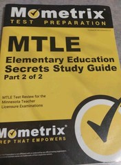 MTLE Elementary Education Secrets Study Guide: MTLE Test Review . GOOD