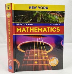 Prentice Hall New York Mathematics Course 3 Textbook
