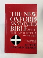 The New Oxford Annotated Bible with the Apocrypha RED CLOTH by Herbert Hardcover