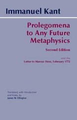 Hackett Classics Ser.: Prolegomena to Any Future Metaphysics : And the Letter…
