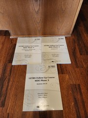 LETRS Follow-Up Course MDE Phase 3 Intro And Sessions 1-5, 6-9, 10-15 Set Unused