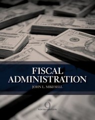 Fiscal Administration Hardcover John Mikesell