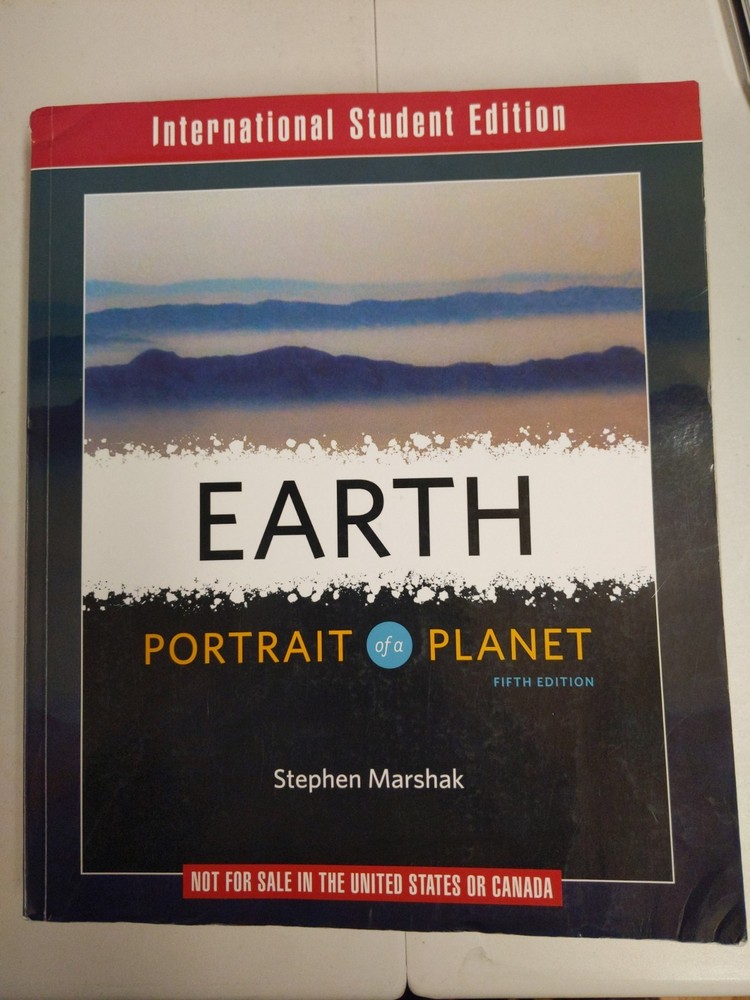 Earth: Portrait of a Planet by Marshak, Stephen Book The Cheap Fast Free Post
