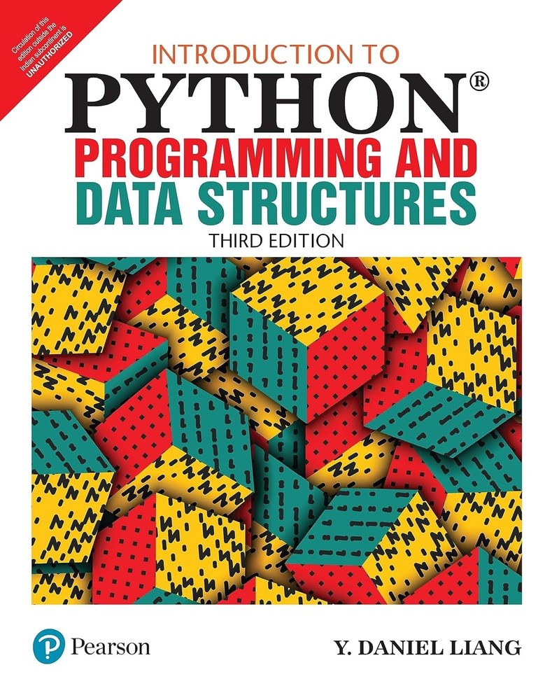 INTRODUCTION TO PYTHON PROGRAMMING AND DATA STRUCTURES,3rd ED, Y DANIEL LIANG