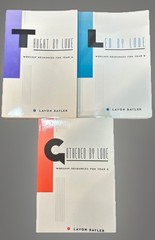 Three Books (Worship Resources for Year A, B, C) by Lavon Bayler