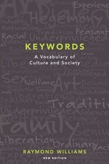 Keywords: A Vocabulary of Culture and Society