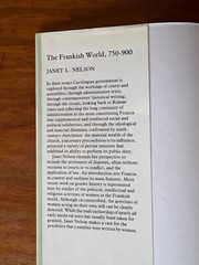 THE FRANKISH WORLD 750-900 BY JANEL NELSON 1996 HC/DJ 1ST CAROLINGIAN GOVERNMENT