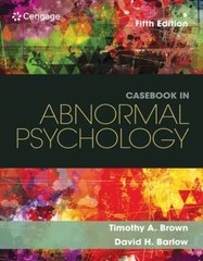 Casebook in Abnormal Psychology Paperback Timothy, Barlow, David