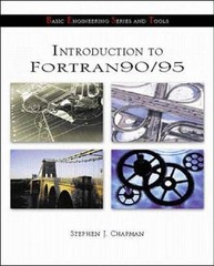 Intro to Fortran 90/95 Paperback Stephen J. Chapman