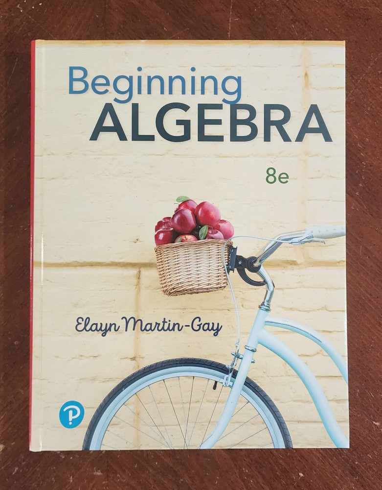 W322-27A* BEGINNING ALGEBRA, 8TH ED, 2023, BRAND NEW STUDENT BOOK