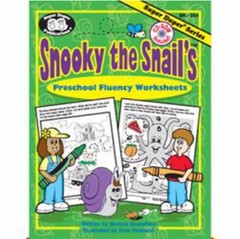 Snooky the Snail’s Preschool Fluency Worksheets : Bk254 by Monica Gustafson…