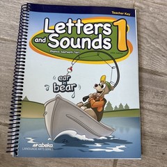 Abeka Letters and Sounds 1 Teacher Key Fifth Edition – 1st Grade Very Good