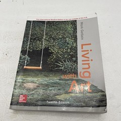 International Student Edition “Living with Art” by Mark Getlein Paperback Book