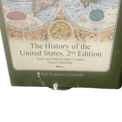 Pre Owned DVD Great Courses The History of The United States 2nd Edition Part 1