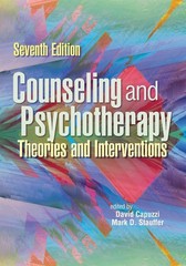 Counseling and Psychotherapy: Theories and Interventions by Mark D. Stauffer (En