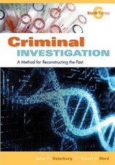 Criminal Investigation: A Method for Reconstructing the Past, 6th Edition – GOOD