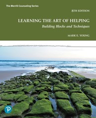 LEARNING THE ART OF HELPING: BUILDING BLOCKS AND TECHNIQUES BY Mark Young