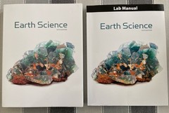 2 BOOKS NEW BJU Press 8th grade 8 EARTH SCIENCE STUDENT TEXT & LAB MANUAL 5th ed