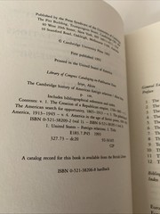 Cambridge History of American Foreign Relations: Volume 3, the Globalizing of Am