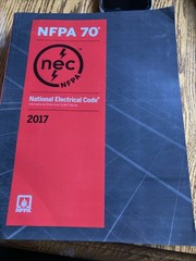 National Electrical Code 2017 by (NFPA) National Fire Protection Association…