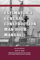 Estimator’s General Construction Manhour Manual by Page