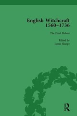 English Witchcraft, 1560-1736, Hardcover by Sharpe, James; Golden, richard, B…