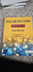 Speech and Voice Science