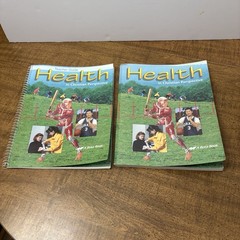 Abeka Health in Christian Perspective Student Text Book Teacher Guide 2008