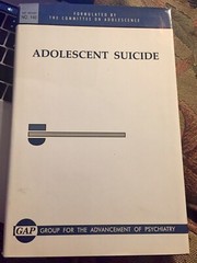 Adolescent Suicide : American Psychiatric Association Hardcover Dust Jacket Book