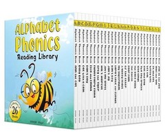Alphabet Phonics: Box Set of 26 Books by Wonder House Books Board Book Book