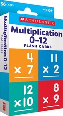 Scholastic Flash Cards: Multiplication 0 – 12 Medium